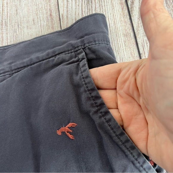 Cremieux Flat Front Lobster Shorts 34 - Picture 2 of 5